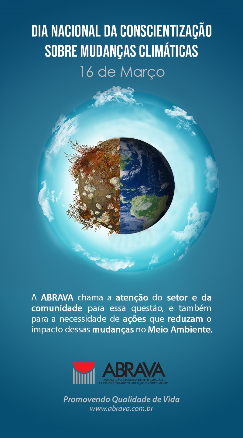 ABRAVA comemora o Dia Nacional da Conscientização sobre Mudanças Climáticas – 16 de março