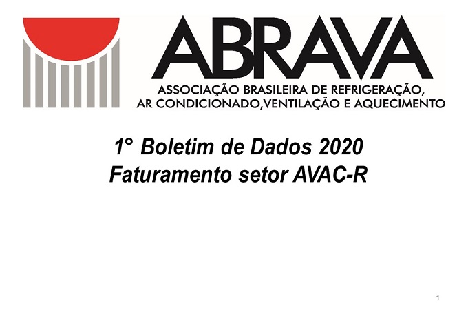 1° Boletim Econômico ABRAVA – Previsão de faturamento e mercado de ar-condicionado residencial e central