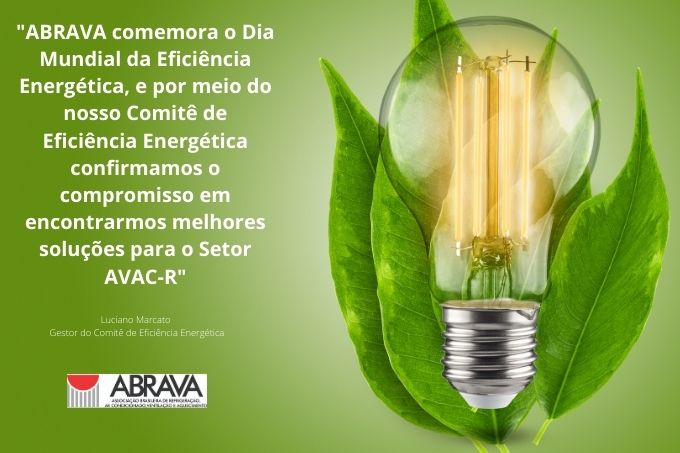 ABRAVA comemora Dia Mundial da Eficiência Energética e destaca sua importância para o setor AVAC-R