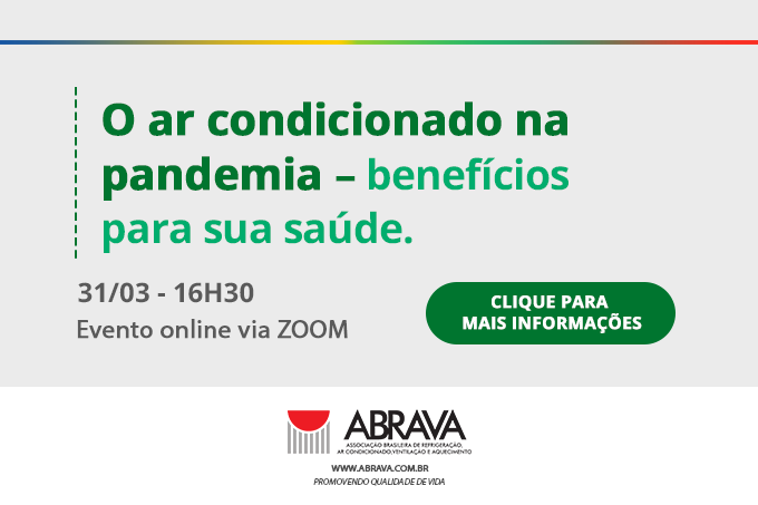 Qualindoor ABRAVA convida para o webinar “O ar condicionado na pandemia – benefícios para sua saúde”  com Dr. Paulo Saldiva e Eng° Antonio Luis Mariani