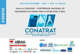 O tratamento de águas para sistemas de ar-condicionado central e refrigeração foi destaque da CONATRAT – Confira como foi