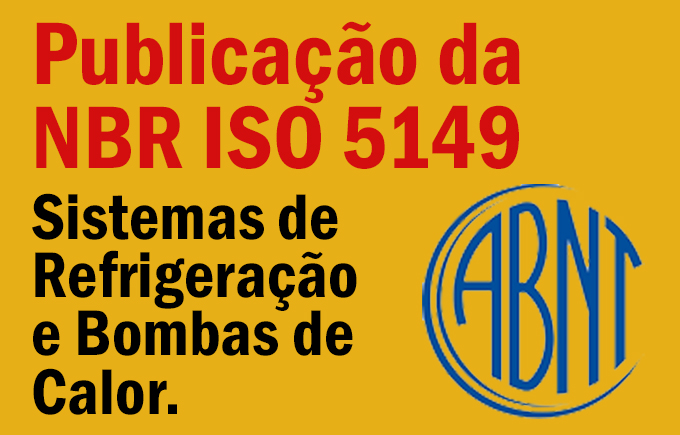 CB 055 informa publicação da Norma ABNT NBR ISO 5149-2:2022 Sistemas de refrigeração e bombas de calor