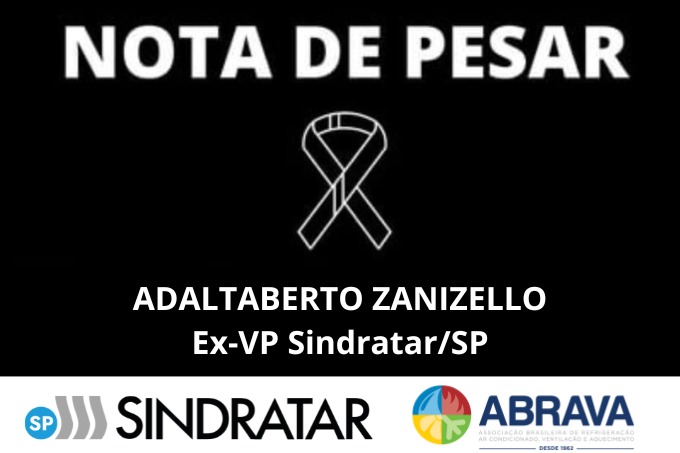 Nota de pesar – Adalberto Zanizello – ex-vp do SindratarSP e fundador da Zanifil
