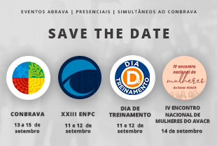 Save the date – ABRAVA disponibiliza agenda de eventos simultâneos durante a realização da FEBRAVA, Confira: CONBRAVA , ENPC, Dia De Treinamento e 4º Encontro Nacional de Mulheres do Setor AVACR