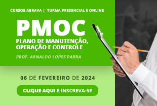CTA ABRAVA informa que no dia 06/02 acontece o curso “PMOC – Plano de Manutenção, Operação e Controle com prof. Arnaldo Parra – Confira