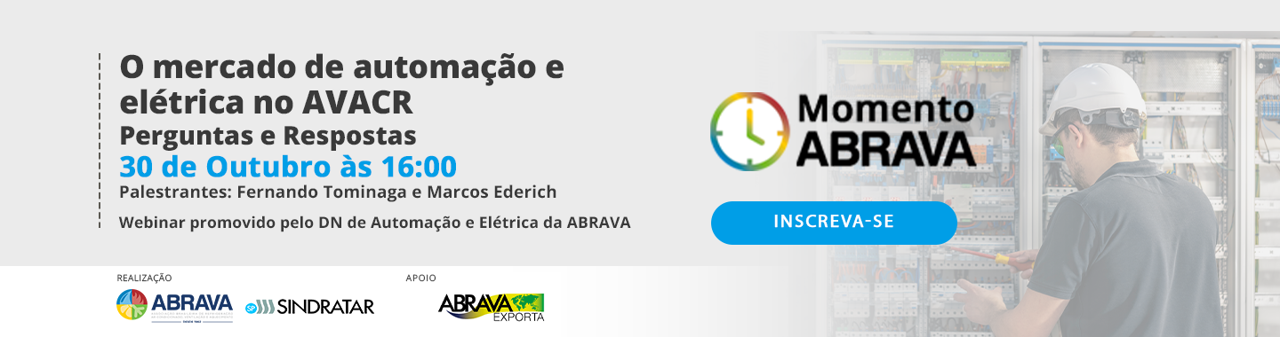 WEBINAR – O Mercado de Automação e Elétrica no AVACR