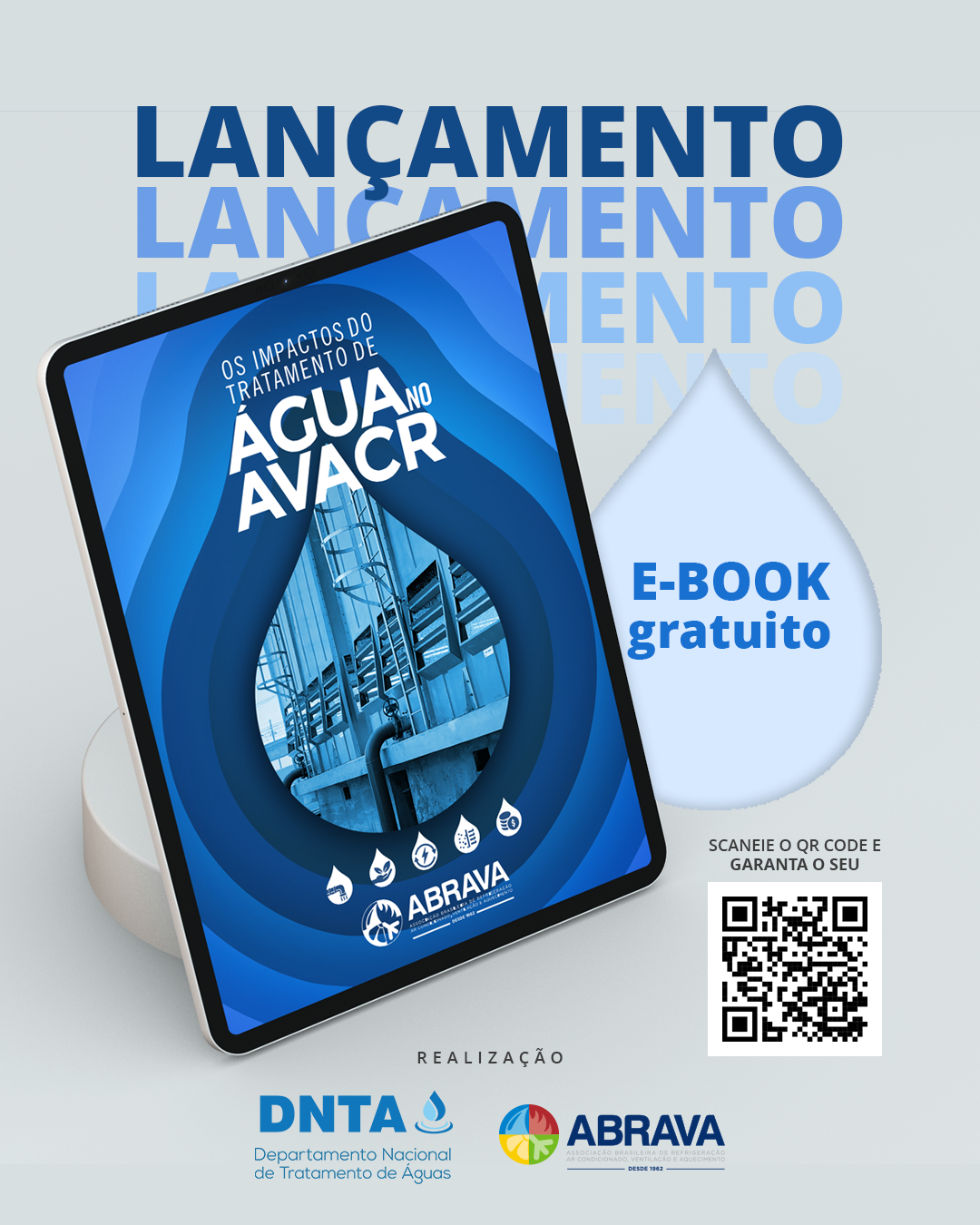 ABRAVA lança eBook “Os Impactos do Tratamento de Águas” e reforça a sua importância no setor AVACR