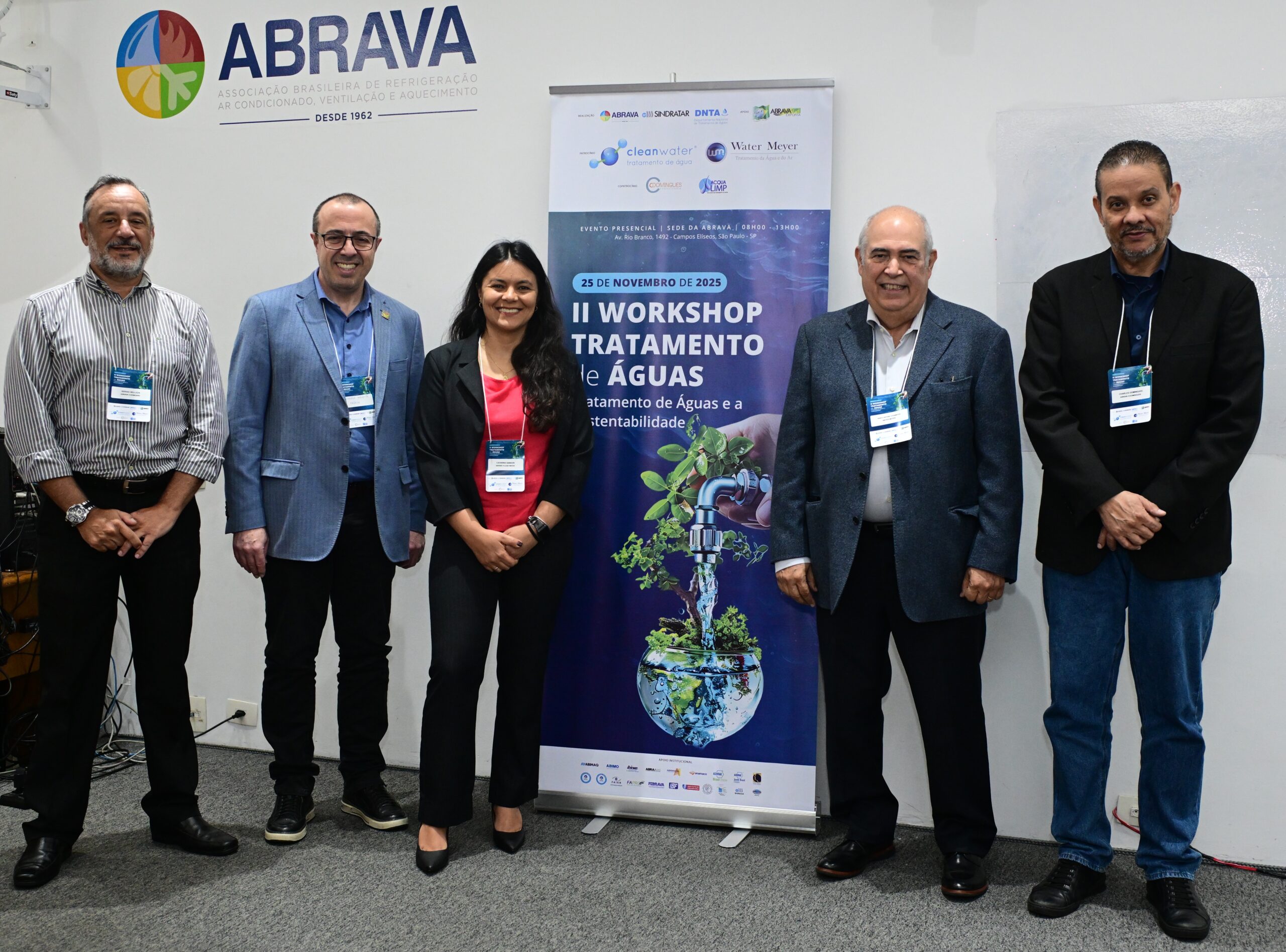 Workshop de Tratamento de Águas no Setor de Climatização e Refrigeração destaca sustentabilidade como fator essencial nos programas de tratamento