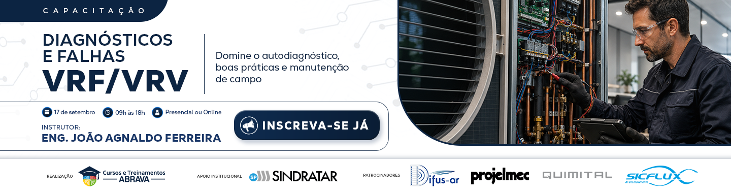 Curso Diagnósticos e Falhas VRF e VRV